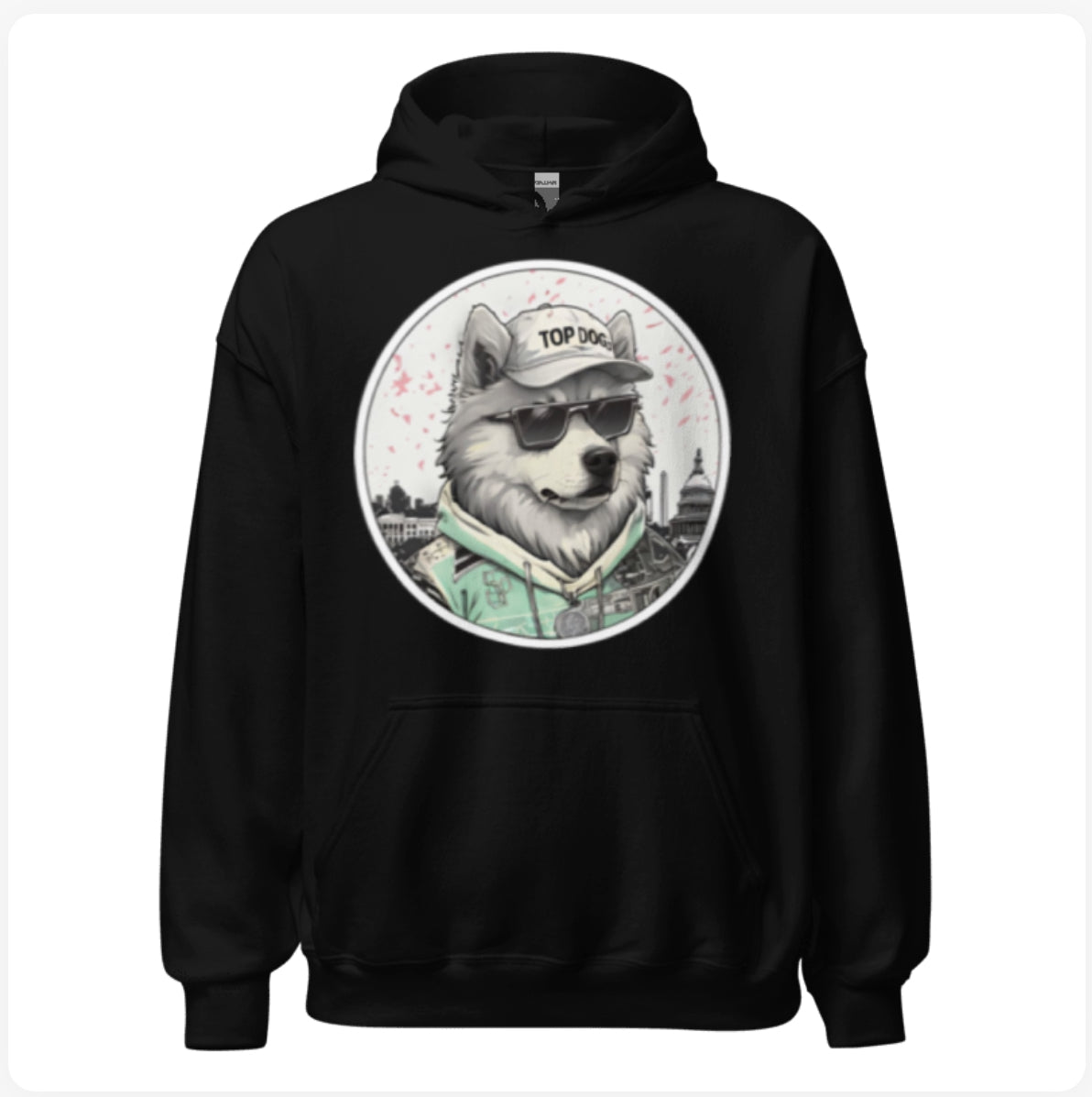 Cherry Blossom Husky Hoodie – Soft Strength, Bold Spirit - Top Dogg Brand