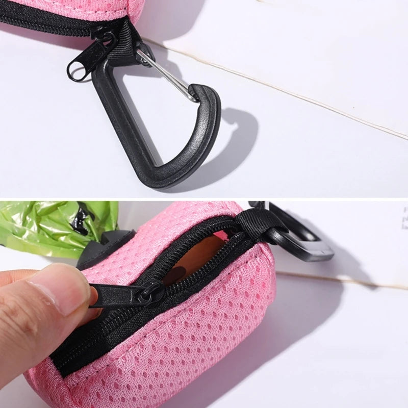 Dog Waste Bag Dispenser – Portable Poop Bag Holder for All Dog Sizes - Top Dogg Brand