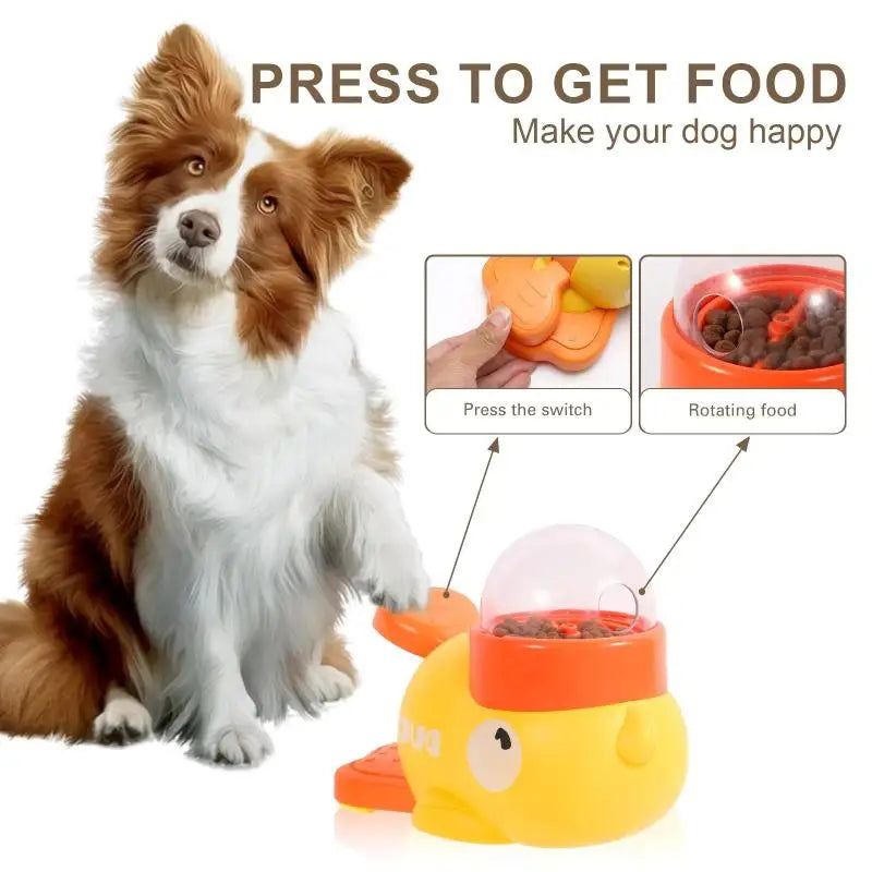 SnackDuck -Dog Puzzle Feeder interactive Dog Feeder Toy - Top Dogg Brand