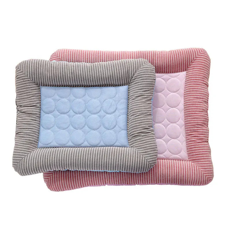 Cooling Pad Bed for Dogs & Cats – Ice Silk Summer Mat - Top Dogg Brand