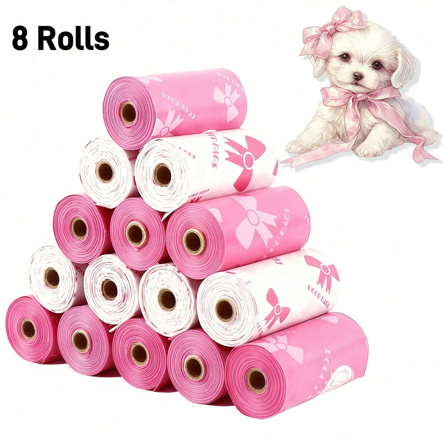 180 Count Leak-Proof Dog Poop Bags – Super Thick, Eco-Friendly Waste Bags - Top Dogg Brand
