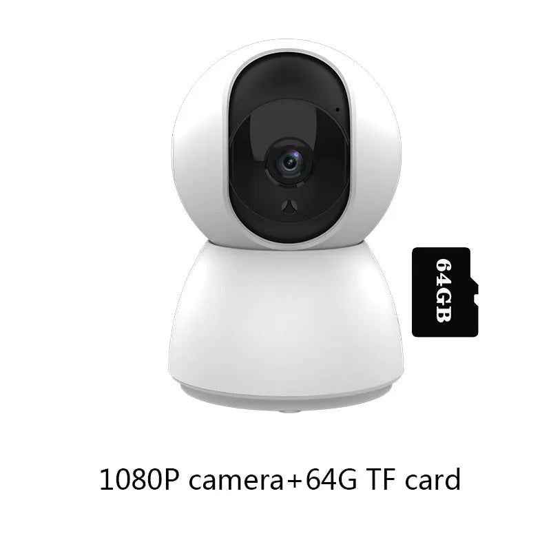 1080P Tuya Smart Mini WiFi Indoor IP Camera – Auto Tracking, Two-Way Audio, Night Vision - Top Dogg Brand