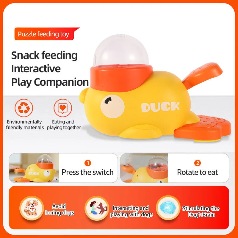 SnackDuck -Dog Puzzle Feeder interactive Dog Feeder Toy - Top Dogg Brand