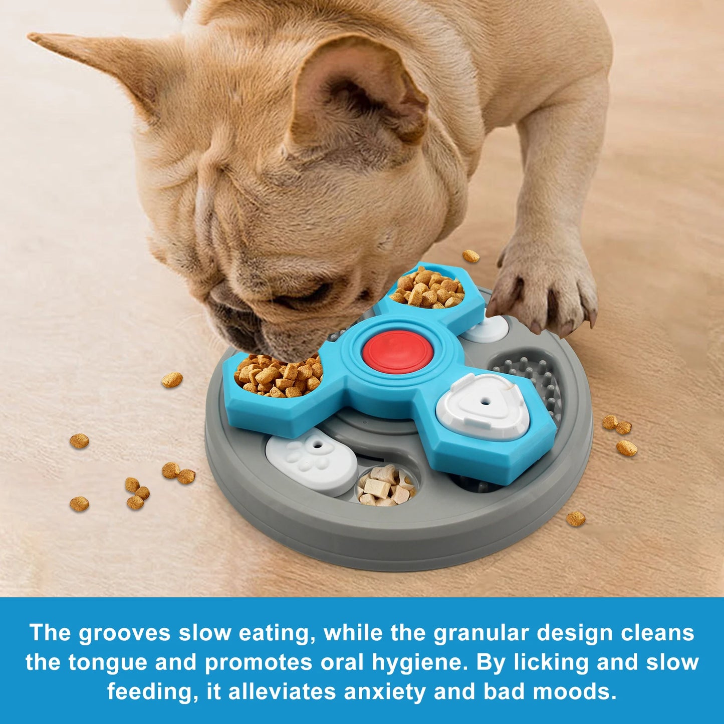 2-Layers Dog Puzzle Slow Feeder - Top Dogg Brand