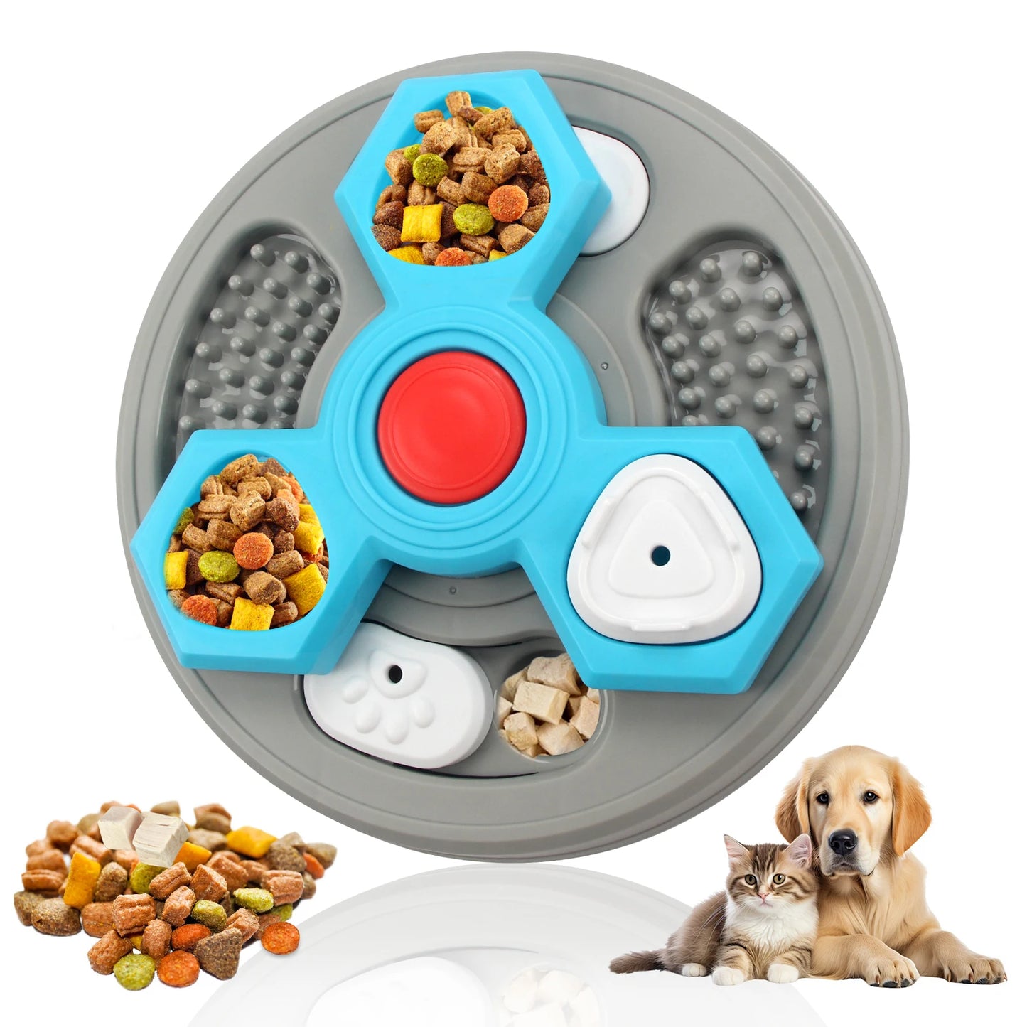 2-Layers Dog Puzzle Slow Feeder - Top Dogg Brand