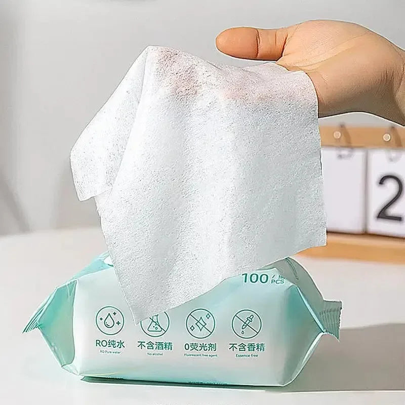 100PCS Pet Cleaning Wipes – Safe & Gentle Deodorizing Wipes for Dogs and Cats - Top Dogg Brand