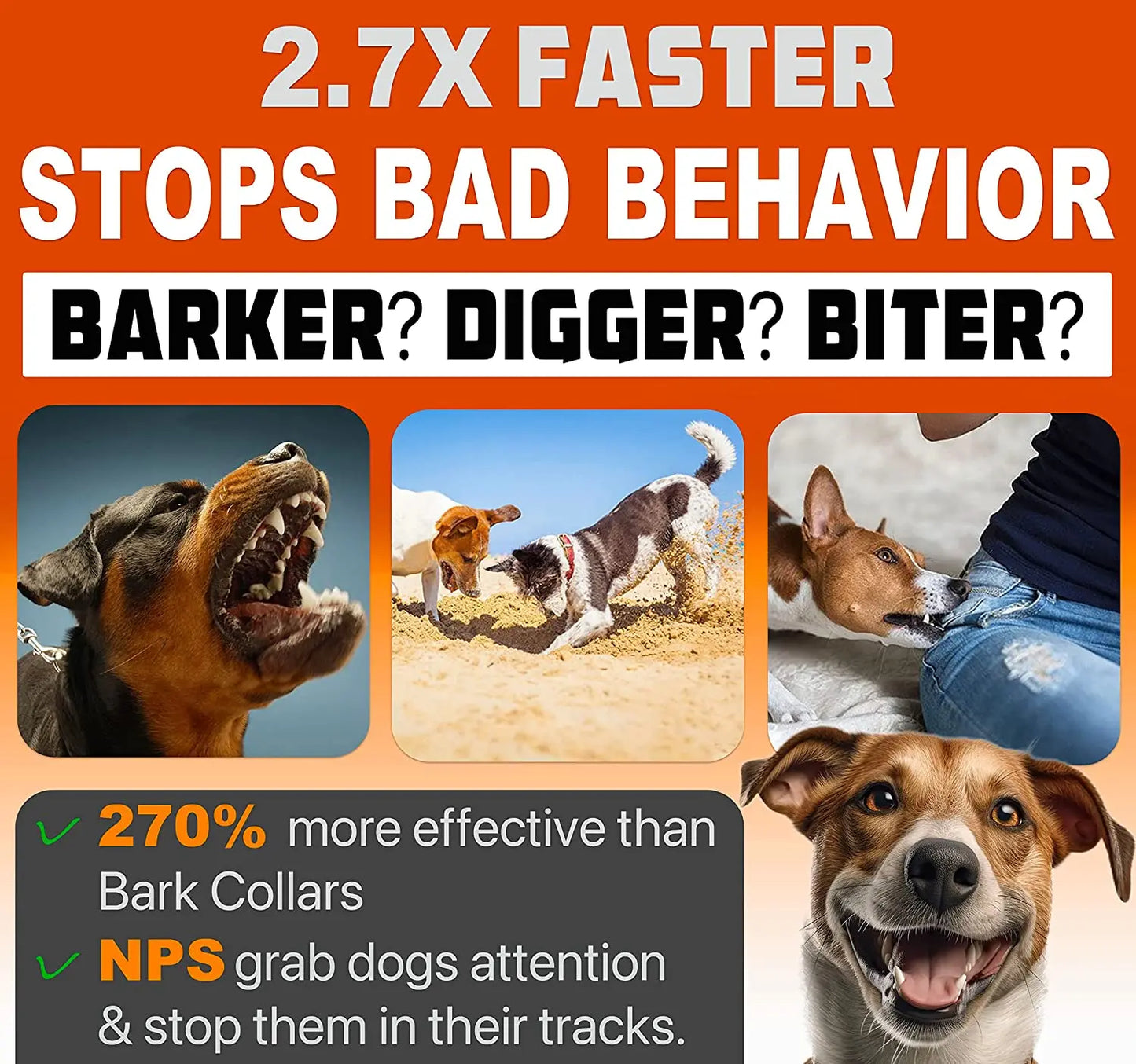 Ultrasonic Dog Repeller & Training Device - Top Dogg Brand