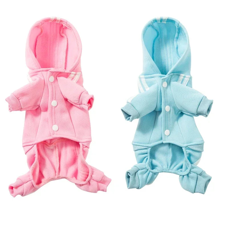 Cozy Dog Jumpsuit for Small & Medium Breeds - Top Dogg Brand