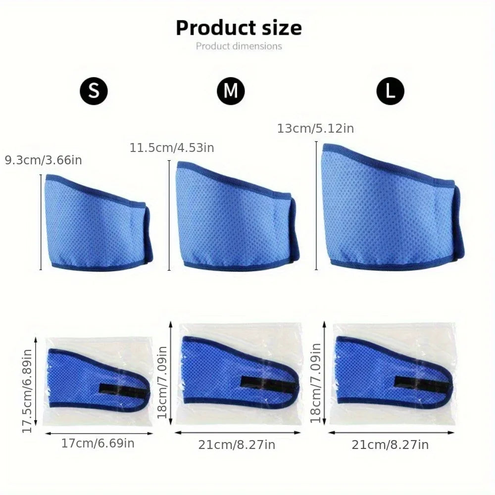 Pet Cooling Scarf for Summer – Reusable Ice Pack Collar for Dogs - Top Dogg Brand