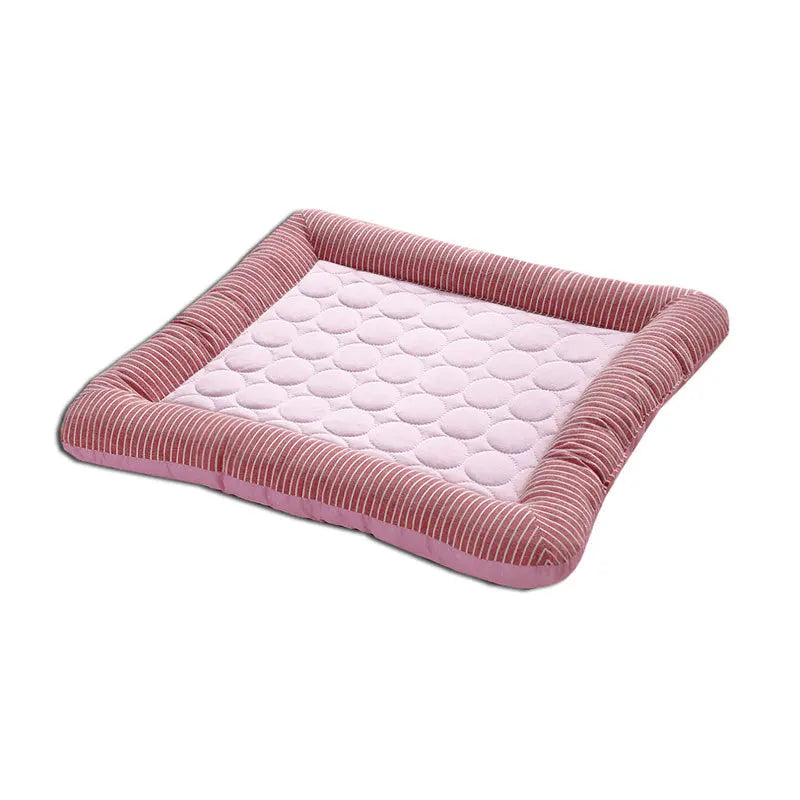 Cooling Pad Bed for Dogs & Cats – Ice Silk Summer Mat - Top Dogg Brand