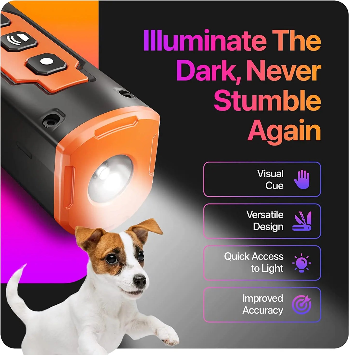 Ultrasonic Dog Repeller & Training Device - Top Dogg Brand