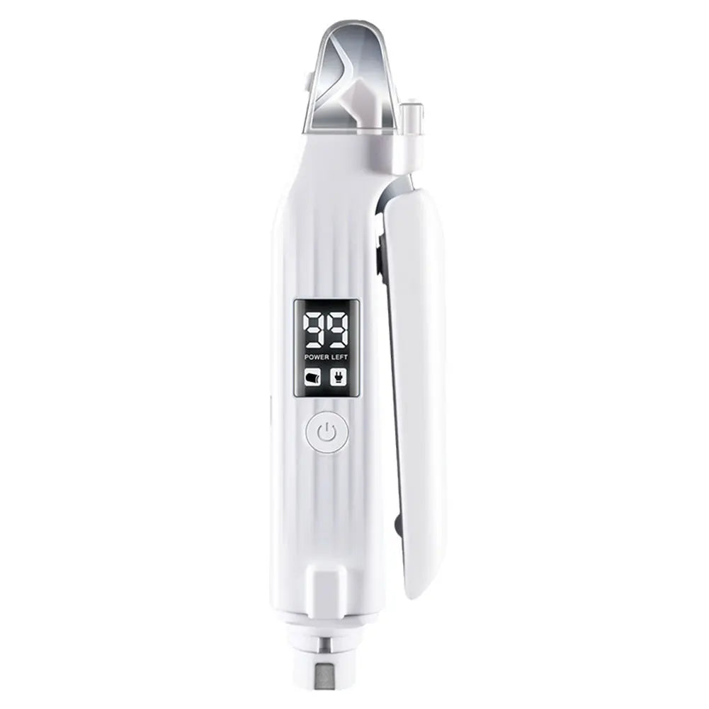 2-in-1 Electric Pet Nail Trimmer & Grinder with LED Lights - Top Dogg Brand