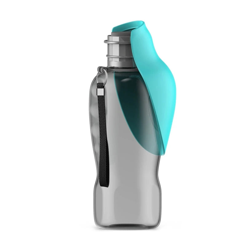 Portable Pet Travel Water Bottle with Built-in Drinking Bowl - Top Dogg Brand