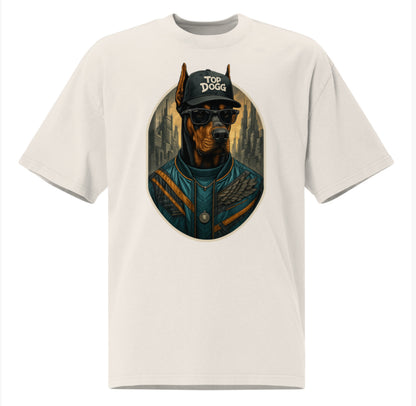 Cool Doberman – Limited Edition Drop Shoulder Tee - Top Dogg Brand