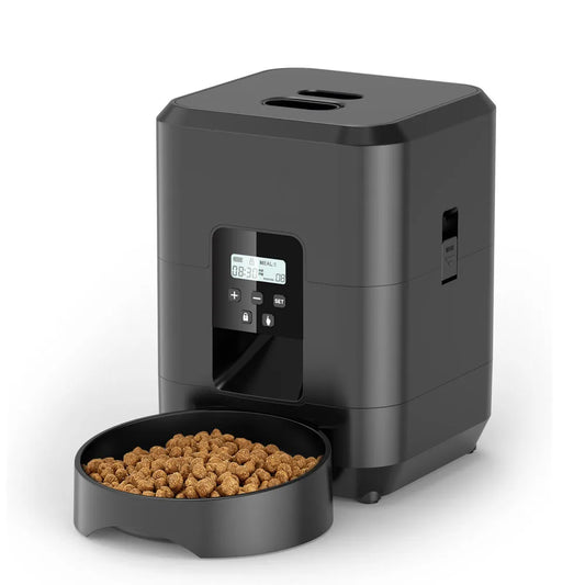 Smart Automatic Pet Feeder – Timed Food Dispenser for Cats & Dogs with Portion Control - Top Dogg Brand
