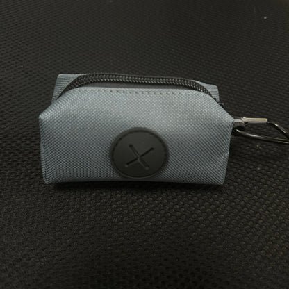 Canvas Dog Poop Bag Holder, Outdoor Pet Waste Bag Dispenser with Carabiner Clip, Animal Waste Collection Pouch - Top Dogg Brand