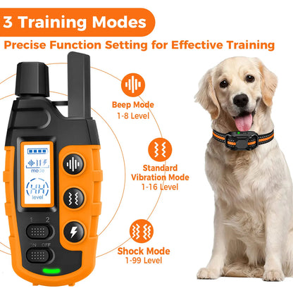 3300Ft Electric Dog Training Collar – Remote Control - Top Dogg Brand