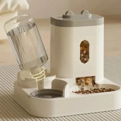 Automatic Pet Feeder with Water Dispenser - Top Dogg Brand