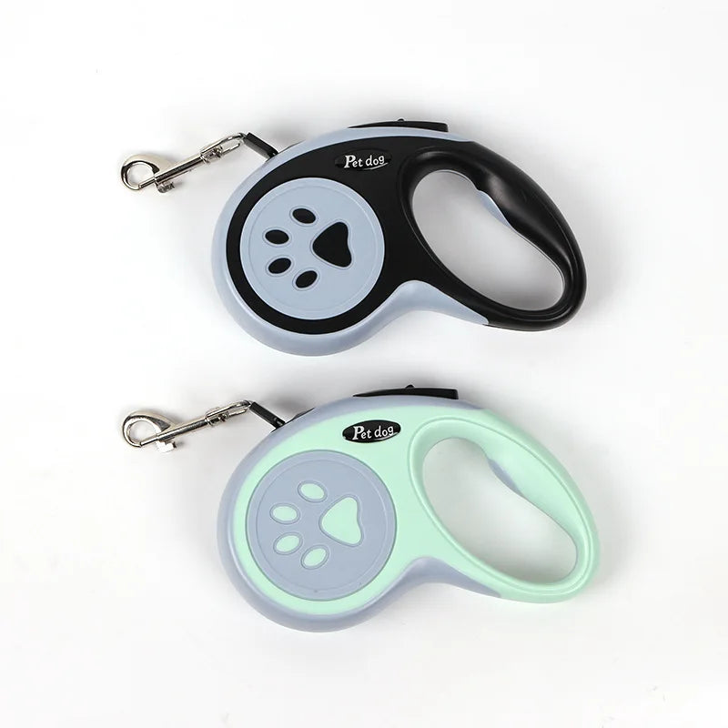 3m / 5m Retractable Nylon Dog Leash – Durable Automatic Lead for Small & Medium Dogs and Cats - Top Dogg Brand