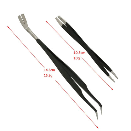 Stainless Steel Tick & Flea Remover Tool for Dogs & Cats – Safe, Painless Pet Grooming Tweezers - Top Dogg Brand