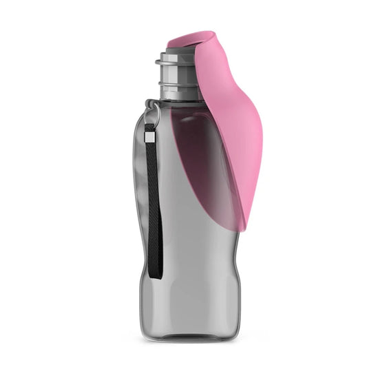 Portable Pet Travel Water Bottle with Built-in Drinking Bowl - Top Dogg Brand