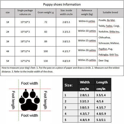 Dog Shoes Non-Slip Soles Thick Plush Protection Paw Pet Shoes Warm For Dog Non-Slip Dog Shoes Breathable Climbing Pets Booties - Top Dogg Brand