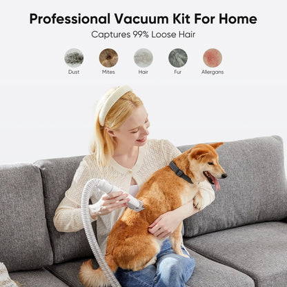 Pet Grooming Kit with Vacuum - Top Dogg Brand