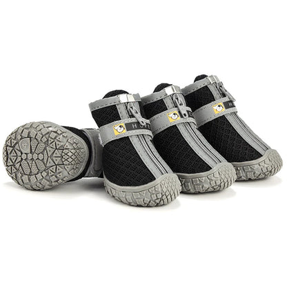 Dog Shoes Non-Slip Soles Thick Plush Protection Paw Pet Shoes Warm For Dog Non-Slip Dog Shoes Breathable Climbing Pets Booties - Top Dogg Brand