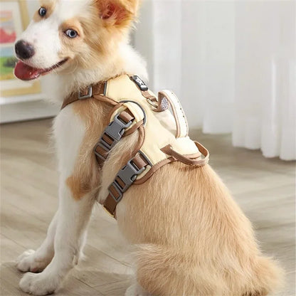 Durable No-Pull Reflective Dog Vest Harness – Anti-Escape Adjustable Harness for Dogs - Top Dogg Brand