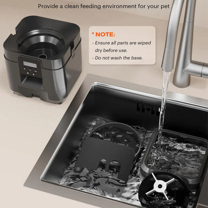Smart Automatic Pet Feeder – Timed Food Dispenser for Cats & Dogs with Portion Control - Top Dogg Brand