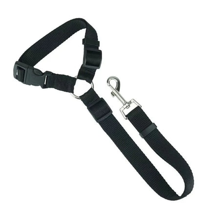 Solid Color 2-in-1 Adjustable Pet Car Seat Belt & Leash - Top Dogg Brand