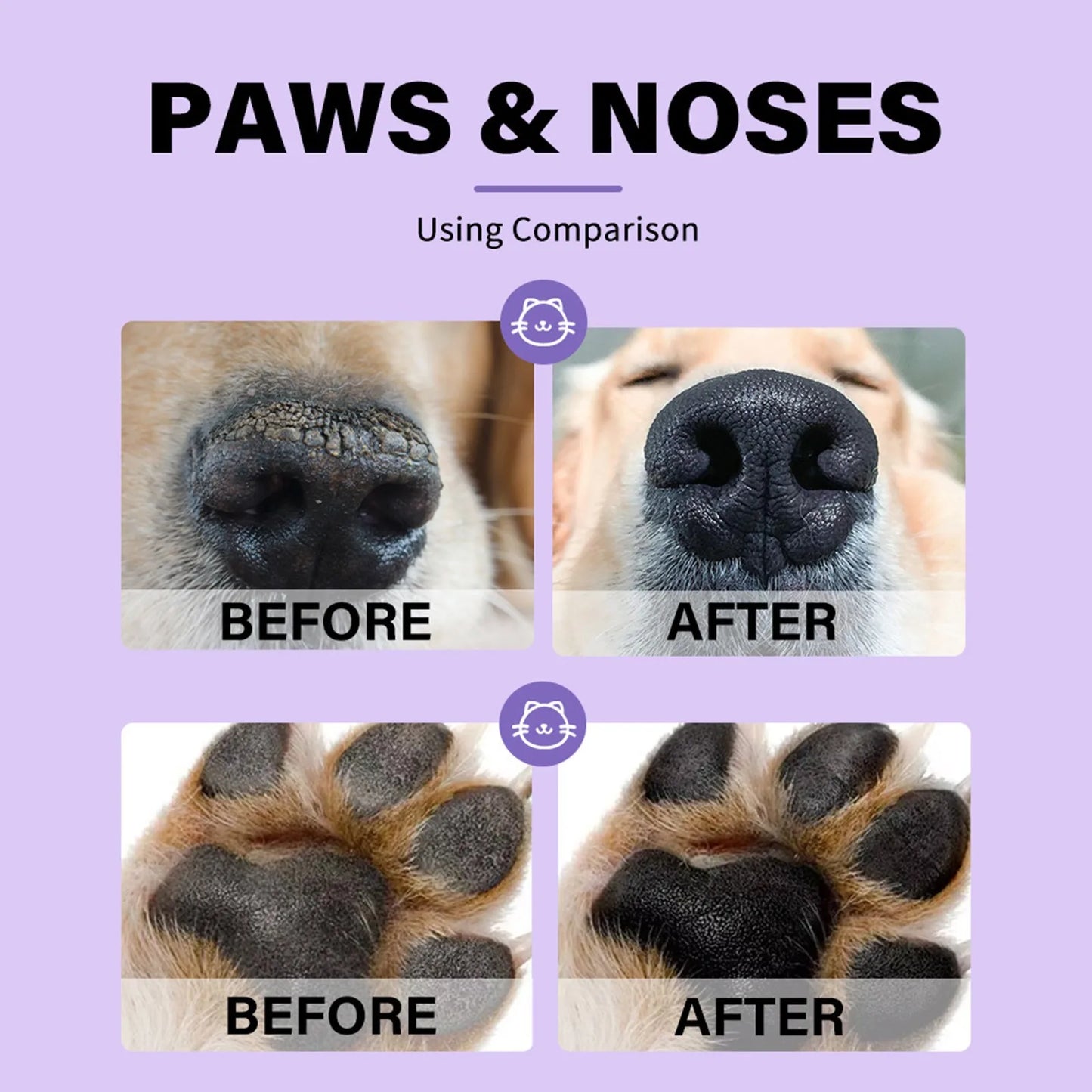 1PCS Dog Paw Balm Moisturizing Natural Cream Cat Paw Wax Nose Protector Moisturizer Pet Crack Feet Repair Winter Care Supplies - Top Dogg Brand