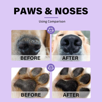 1PCS Dog Paw Balm Moisturizing Natural Cream Cat Paw Wax Nose Protector Moisturizer Pet Crack Feet Repair Winter Care Supplies - Top Dogg Brand