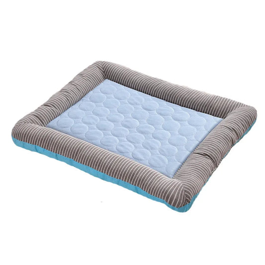 Cooling Pad Bed for Dogs & Cats – Ice Silk Summer Mat - Top Dogg Brand