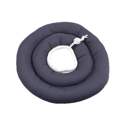 Elizabethan Collar For Dogs Adjustable Neck Drawstring Waterprof Protective Donut Collar Prevent Biting & Scratching - Top Dogg Brand