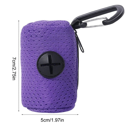 Dog Waste Bag Dispenser – Portable Poop Bag Holder for All Dog Sizes - Top Dogg Brand