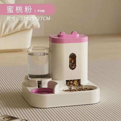 Automatic Pet Feeder with Water Dispenser - Top Dogg Brand