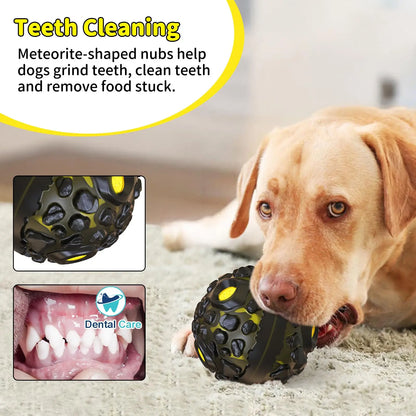 Durable Dog Ball for Aggressive Chewers – Interactive Squeaky Chew Toy For Dog - Top Dogg Brand