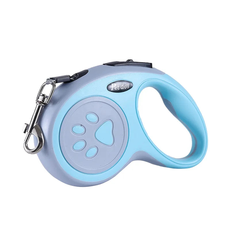 3m / 5m Retractable Nylon Dog Leash – Durable Automatic Lead for Small & Medium Dogs and Cats - Top Dogg Brand