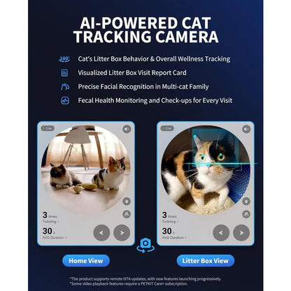 Ultra Self-Cleaning Cat Litter Box – AI Camera, Auto Waste Packing, 5G WiFi App Control - Top Dogg Brand