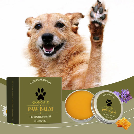 Natural Dog Paw Balm – Lick-Safe Moisturizer for Dry Paws - Top Dogg Brand