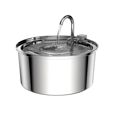 3L Automatic Stainless Steel Pet Water Fountain - Top Dogg Brand
