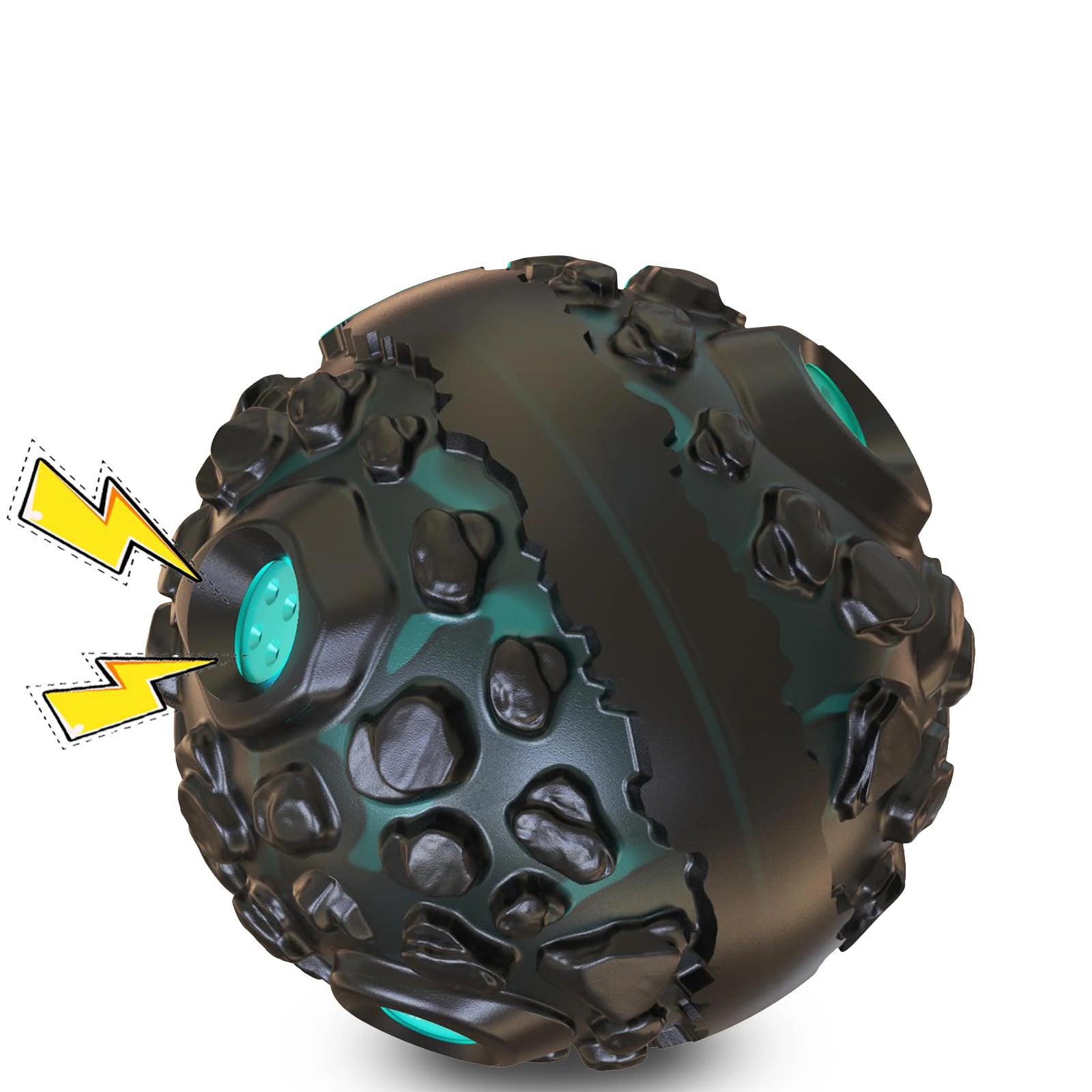 Durable Dog Ball for Aggressive Chewers – Interactive Squeaky Chew Toy For Dog - Top Dogg Brand