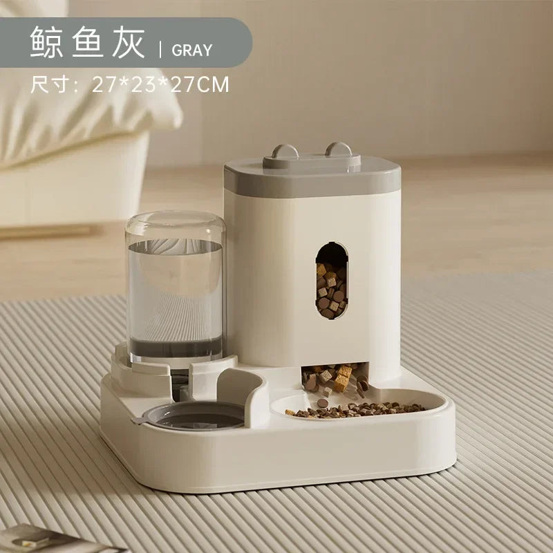 Automatic Pet Feeder with Water Dispenser - Top Dogg Brand