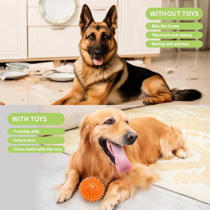 18-Pack Dog Toy Set – Squeaky Toys, Chew Ropes, Food Dispensers & Training Toys - Top Dogg Brand
