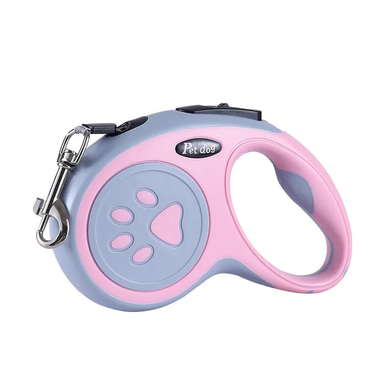 3m / 5m Retractable Nylon Dog Leash – Durable Automatic Lead for Small & Medium Dogs and Cats - Top Dogg Brand