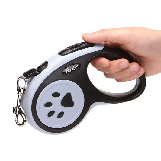 3m / 5m Retractable Nylon Dog Leash – Durable Automatic Lead for Small & Medium Dogs and Cats - Top Dogg Brand