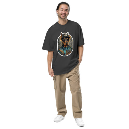 Oversized Faded Top Dogg T-Shirt