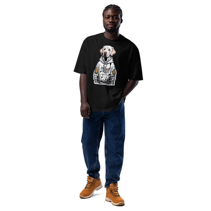 Oversized Heavyweight Top Dogg Shirt