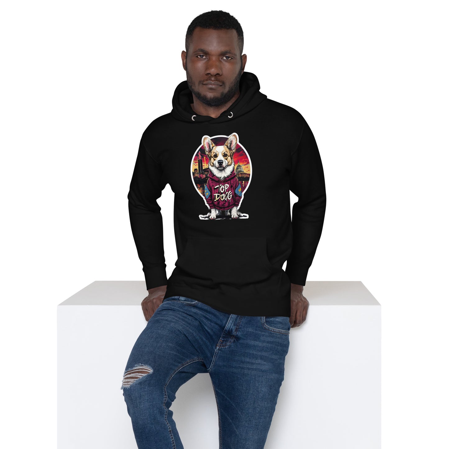 Top Dogg Corgi Hoodie